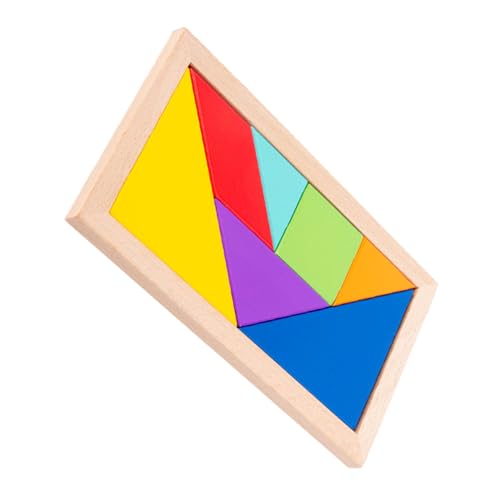Kisangel 1Satz Holzpuzzle für Siebenteiliges Rechteckiges Lernspielzeug aus Buchenholz Fördert Geometrieverständnis und Problemlösungsfähigkeiten Holzspielzeug für Frühe Bildung Kisangel 1Satz Holzpuzzle für Siebenteiliges Rechteckiges Lernspielzeug aus Buchenholz Fördert Geometrieverständnis und Problemlösungsfähigkeiten Holzspielzeug für Frühe Bildung von Kisangel