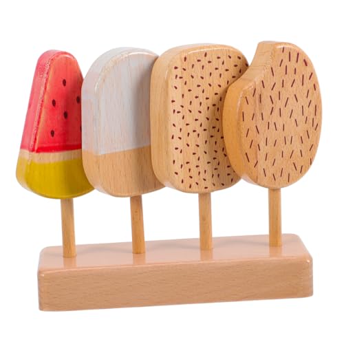 Kisangel 1Satz Holzspielzeug Eisholz für Realistischem Design Rollenspiele und Küchen Deko für Kreative Spielstunden und Kisangel 1Satz Holzspielzeug Eisholz für Realistischem Design Rollenspiele und Küchen Deko für Kreative Spielstunden und von Kisangel