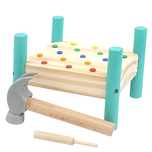 Kisangel 1Satz Holzspielzeug Für Farbige Schlag Und Klopfspielplattform Kognitive Entwicklung Zum Tippen Und Hämmern Kisangel 1Satz Holzspielzeug Für Farbige Schlag Und Klopfspielplattform Kognitive Entwicklung Zum Tippen Und Hämmern von Kisangel