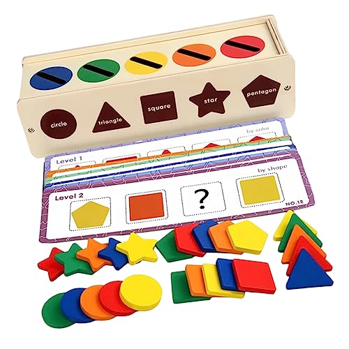 Kisangel 1Satz Holzspielzeug Für Montessori Sortierspiel Entwicklungsspielzeug Konzentration Feinmotorik Lehrmittel Für Vorschulkinder Kisangel 1Satz Holzspielzeug Für Montessori Sortierspiel Entwicklungsspielzeug Konzentration Feinmotorik Lehrmittel Für Vorschulkinder von Kisangel