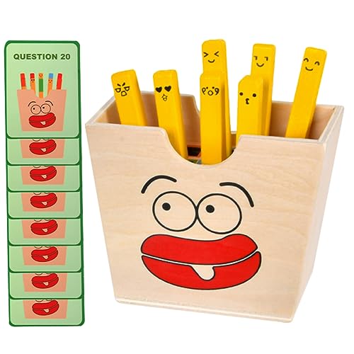 Kisangel 1Satz Holzspielzeug zur Farbanpassung Lernspielzeug für Kleinkinder Fördert Frühe Bildung und Hand Augen Koordination für Ab Jahr Teiliges für Kreative von Kisangel