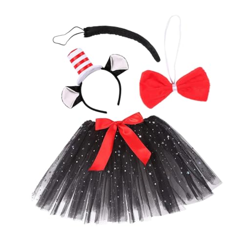 Kisangel 1Satz Katzenstil Kostümset Für Halloween Tierstirnband Fliege Für Cosplay Und Karneval Kisangel 1Satz Katzenstil Kostümset Für Halloween Tierstirnband Fliege Für Cosplay Und Karneval von Kisangel