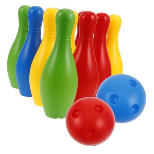 Kisangel 1Satz Kegelspiel Für Bowling Pins Und Weiche Bälle Indoor Bowling Set Für Kleinkinder Sicheres Geschicklichkeit Für Drinnen Kisangel 1Satz Kegelspiel Für Bowling Pins Und Weiche Bälle Indoor Bowling Set Für Kleinkinder Sicheres Geschicklichkeit Für Drinnen von Kisangel