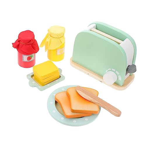 Kisangel 1Satz Küchen Simulierte Brotbackmaschine Lernspielzeug für Kreative Rollenspiele Fördert Soziale Fähigkeiten und Interaktion für Ab Jahren von Kisangel