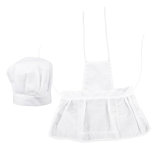 Kisangel 1Satz Küchenkochschürze Für Verstellbare Schürze Mit Kochmütze Rollenspielspielzeug Für Backen Und Praktischer Für Utensilien Kisangel 1Satz Küchenkochschürze Für Verstellbare Schürze Mit Kochmütze Rollenspielspielzeug Für Backen Und Praktischer Für Utensilien von Kisangel