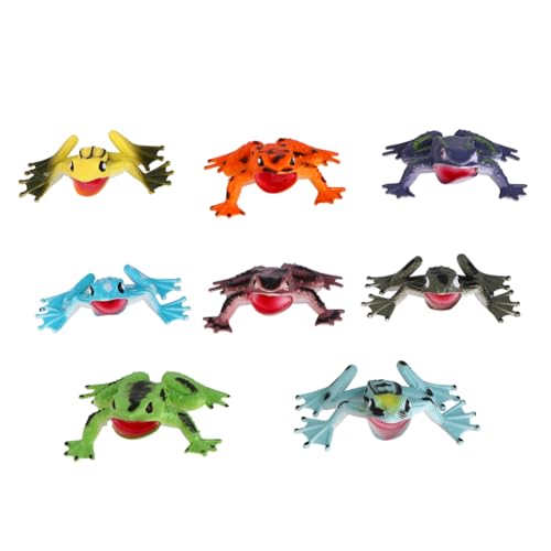 Kisangel 1Satz Künstliche Squeaker Froschspielzeuge Teiliges Mit Zufälligen Stilen Realistische Modelle Für Dekoration Und Bildung Für Amphibienliebhaber Kisangel 1Satz Künstliche Squeaker Froschspielzeuge Teiliges Mit Zufälligen Stilen Realistische Modelle Für Dekoration Und Bildung Für Amphibienliebhaber von Kisangel