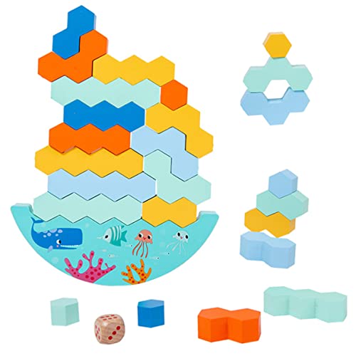 Kisangel 1Satz Lernspielzeug Für Pädagogisches Balancespielzeug Aus Holz Stapelspiel Für Hand Augen Koordination Kinderspielzeug Für Frühes Lernen Und Gehirntraining Kisangel 1Satz Lernspielzeug Für Pädagogisches Balancespielzeug Aus Holz Stapelspiel Für Hand Augen Koordination Kinderspielzeug Für Frühes Lernen Und Gehirntraining von Kisangel