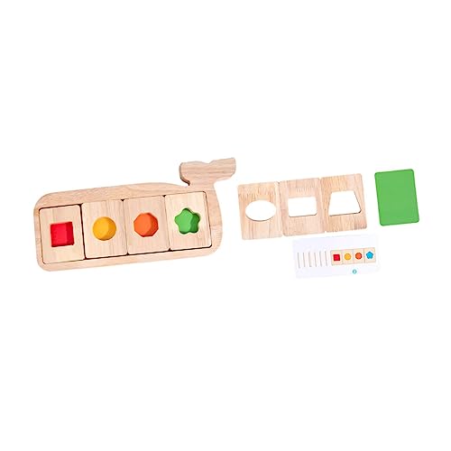Kisangel 1Satz Lernspielzeug Holzpuzzle für Geometrisches Farbspielzeug für Kognitive Entwicklung für Vorschule und Kindergarten Verbessert Hand Auge Koordination und Konzentration Kisangel 1Satz Lernspielzeug Holzpuzzle für Geometrisches Farbspielzeug für Kognitive Entwicklung für Vorschule und Kindergarten Verbessert Hand Auge Koordination und Konzentration von Kisangel