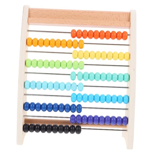 Kisangel 1Satz Lernspielzeug aus Holz für Mathe Rechenhilfe Addition und Subtraktion Pädagogisches zur Entwicklung Kognitiver Fähigkeiten von Kisangel