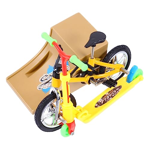 Kisangel 1Satz Mini Fingerscooter Tragbares Fingerspielzeug Mit Fahrradrampe Pädagogisches Fingerspielzeug Für Stressabbau Und Fingerfertigkeitstraining Für Erwachsene Kisangel 1Satz Mini Fingerscooter Tragbares Fingerspielzeug Mit Fahrradrampe Pädagogisches Fingerspielzeug Für Stressabbau Und Fingerfertigkeitstraining Für Erwachsene von Kisangel