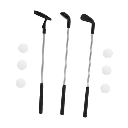 Kisangel Minigolf-Spielzeug Für Junge Mädchen Desktop-Golf Mit Miniaturgolf-zubehör Mini-Putter Für Indoor-spaß Kleine Golfschläger Für Brettspiele Hand-Augen-koordinationsspielzeug von Kisangel
