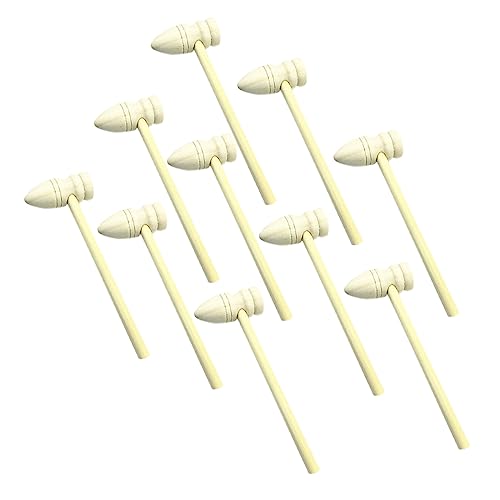 Kisangel 1Satz Mini Holzhammer Krabbenhammer Für Kreatives DIY Holzspielzeug Pädagogisches Für Jungen Und Sicheres Und Robustes Bastelzubehör Kisangel 1Satz Mini Holzhammer Krabbenhammer Für Kreatives DIY Holzspielzeug Pädagogisches Für Jungen Und Sicheres Und Robustes Bastelzubehör von Kisangel