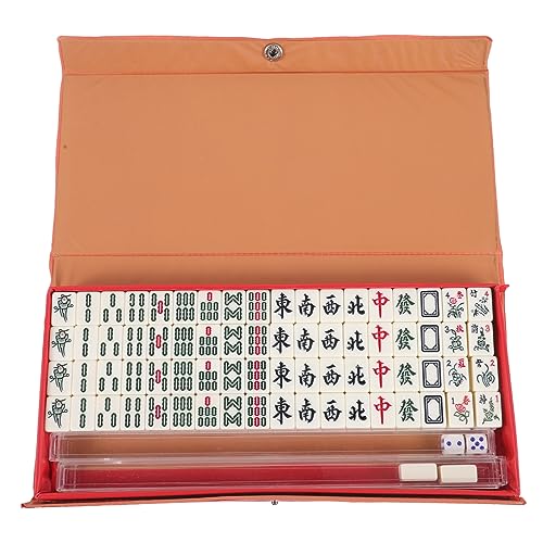 Kisangel Mini-Mahjong-spielset Tragbares Mahjong-Stein-Set Für Spaß Kisangel Mini-Mahjong-spielset Tragbares Mahjong-Stein-Set Für Spaß von Kisangel