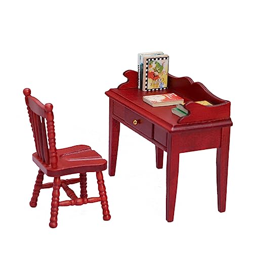 Kisangel 1Satz Mini Möbel Set Für Puppenhaus Micro Und Stuhl Set Mit Bücherblöcken Zubehör Für Kinderspielzeug Und Playhouse Dekoration Kisangel 1Satz Mini Möbel Set Für Puppenhaus Micro Und Stuhl Set Mit Bücherblöcken Zubehör Für Kinderspielzeug Und Playhouse Dekoration von Kisangel