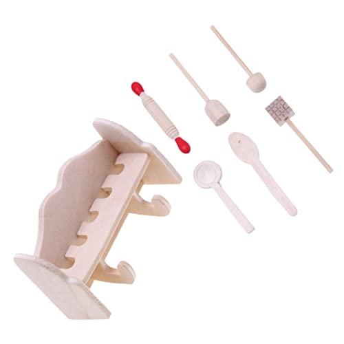 Kisangel 1Satz Modell Realistische Dekoration Für Puppenhaus Hochwertiges Miniaturspielzeug Für Charmante Küchenaccessoires Für Kreative Spielwelten von Kisangel
