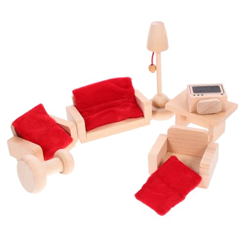 Kisangel 1Satz Möbelset Für Puppenhaus Teiliges DIY Zubehör Holzspielzeug Mit Feinen Details Für Rollenspiele Mini Häusern Sicher Und Langlebig Kreative Kisangel 1Satz Möbelset Für Puppenhaus Teiliges DIY Zubehör Holzspielzeug Mit Feinen Details Für Rollenspiele Mini Häusern Sicher Und Langlebig Kreative von Kisangel