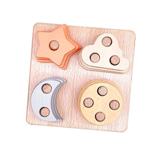 Kisangel 1Satz Montessori Stapelspielzeug Aus Holz Für Kleinkinder Mit Sternen Mond Und Formensortierspielzeug Für Jahre Motorikspielzeug Für Kreatives Und Lernen Kisangel 1Satz Montessori Stapelspielzeug Aus Holz Für Kleinkinder Mit Sternen Mond Und Formensortierspielzeug Für Jahre Motorikspielzeug Für Kreatives Und Lernen von Kisangel