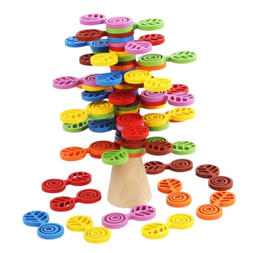 Kisangel 1Satz Montessori Stapelspielzeug Regenbogenbaum Bauspielzeug Aus Pädagogisches Für Gestapelte Blöcke Motorik Und Kreativität Kisangel 1Satz Montessori Stapelspielzeug Regenbogenbaum Bauspielzeug Aus Pädagogisches Für Gestapelte Blöcke Motorik Und Kreativität von Kisangel