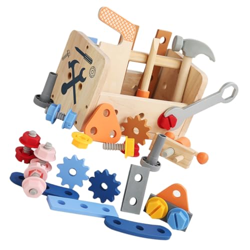 Kisangel 1Satz Multifunktionales Werkzeugset Für Lustiges Kinderspielzeug Für Kleinkinder Lernspielzeug Mit Schraubenschlüssel Und Schraubenzieher Für Rollenspiele Und Kreative von Kisangel