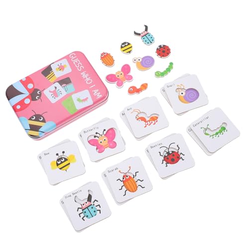 Kisangel 1Satz Pädagogisches Holzpuzzle für Teiliges Steckpuzzle mit Bunten Insektenmotiven Lernspielzeug Kognitiven Fähigkeiten und Farberkennung für Jungen Kisangel 1Satz Pädagogisches Holzpuzzle für Teiliges Steckpuzzle mit Bunten Insektenmotiven Lernspielzeug Kognitiven Fähigkeiten und Farberkennung für Jungen von Kisangel