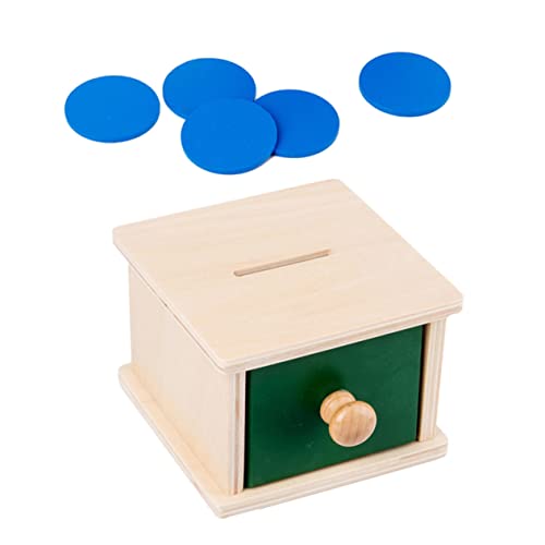 Kisangel 1Satz Pädagogisches Holzspielzeug für Montessori Coin Box Hand Augen Koordination und Sensorisches für Jahre Langlebig Kisangel 1Satz Pädagogisches Holzspielzeug für Montessori Coin Box Hand Augen Koordination und Sensorisches für Jahre Langlebig von Kisangel