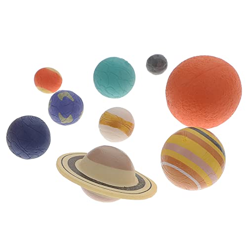 Kisangel 1Satz Planetenmodell für Solarsystem Lernspielzeug Bildung für Geburtstagsgeschenke und Klassenzimmer Deko von Kisangel