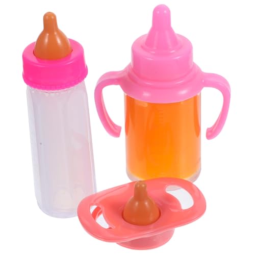 Kisangel 1Satz Puppenfütterungsset Mit Puppenmilchflasche Und Trinkflasche Teiliges Zubehör Für Puppenhaus Für Fantasievolles von Kisangel