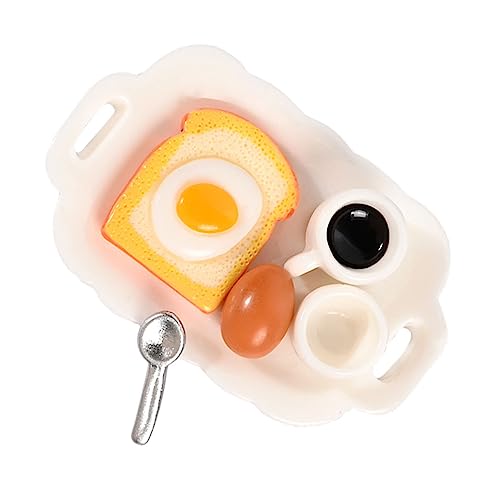 Kisangel 1Satz Puppenhaus Teiliges Realistisches Lebensmittel Aus Resin Für Rollenspiele Und DIY Dekoration Sicher Für von Kisangel