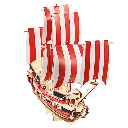 Kisangel 1Satz Puzzle Segelboot Modellbausatz Holz DIY Für Erwachsene Exquisite Puzzlemontage Für Kreative Und Dekoratives Ornament von Kisangel