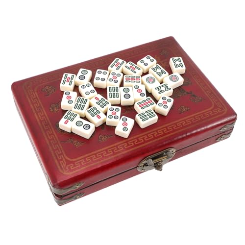 Kisangel 1Satz Reise Mahjong Set Tragbares Chinesisches Mahjong für Unterwegs Teiliges Set mit Anleitung für Partys und Zuhause Leicht und Kompakt für Altersgruppen Kisangel 1Satz Reise Mahjong Set Tragbares Chinesisches Mahjong für Unterwegs Teiliges Set mit Anleitung für Partys und Zuhause Leicht und Kompakt für Altersgruppen von Kisangel