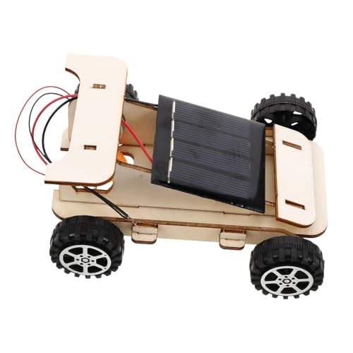 Kisangel 1Satz Solarauto DIY Bausatz für Solarenergiespielzeug Wissenschaft und Technik Einfach zu Montieren Batterien Erforderlich für Kreative Experimente von Kisangel