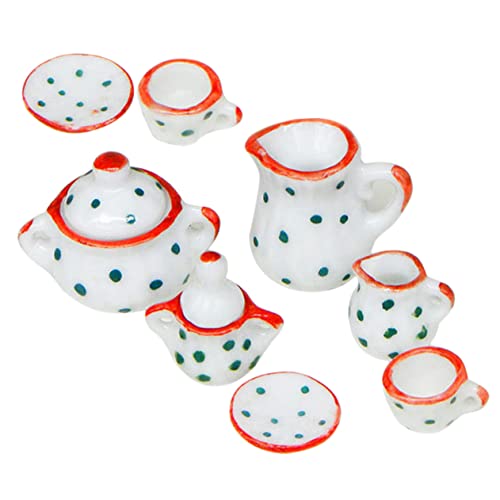 Kisangel 1Satz Tee Set Für Handgefertigte Und Tassen Dekoratives Für Puppenhäuser Realistische Simulation Für Kreative Spielstunden Kisangel 1Satz Tee Set Für Handgefertigte Und Tassen Dekoratives Für Puppenhäuser Realistische Simulation Für Kreative Spielstunden von Kisangel