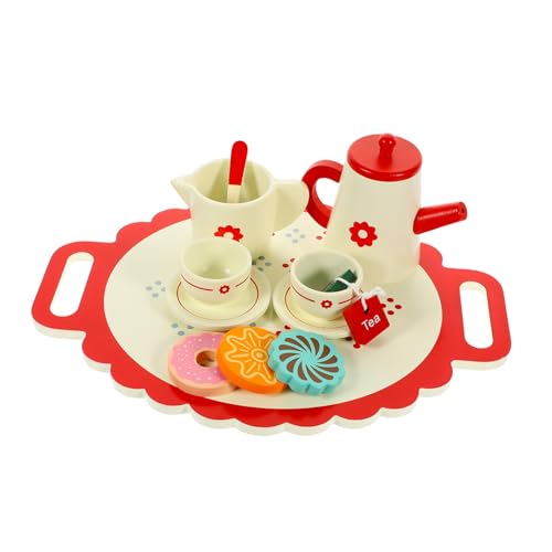 Kisangel 1Satz Teeservice Aus Holz Teiliges Spielset Für Kreative Rollenspiele Teeparty Und Imaginative Spielküche Fördert Soziale Fähigkeiten Und Vorstellungskraft Kisangel 1Satz Teeservice Aus Holz Teiliges Spielset Für Kreative Rollenspiele Teeparty Und Imaginative Spielküche Fördert Soziale Fähigkeiten Und Vorstellungskraft von Kisangel