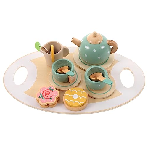 Kisangel 1Satz Teeservice Set Für Teiliges Holzspielzeug Für Rollenspiele Nachmittags Tee Set Für Kinderküche Und Kreative Spielstunden Jahren Kisangel 1Satz Teeservice Set Für Teiliges Holzspielzeug Für Rollenspiele Nachmittags Tee Set Für Kinderküche Und Kreative Spielstunden Jahren von Kisangel