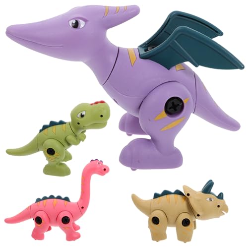 Kisangel 1Satz Teiliges Dinosaurier Modell DIY Zusammenbau Dinosaurier Für Auseinandernehmbares Kreatives Bastelspielzeug Für Jungen Und Jahren von Kisangel
