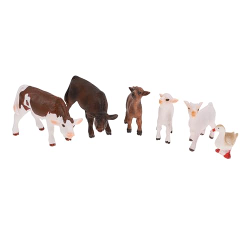 Kisangel Tiermodellset für Kinder Realistische Tierfiguren Statische Simulationstierspielzeuge Exquisites Lernspielzeug für Kinder für Desktop Dekoration und Fantasievolles Spielen von Kisangel