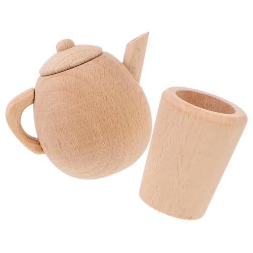 Kisangel 1Satz Teiliges Tee Set Für Tasse Für Puppenhaus Und Rollenspiele Naturbelassene Buchenholz Miniaturen Kinderspielzeug Für Kreative Spielstunden Kisangel 1Satz Teiliges Tee Set Für Tasse Für Puppenhaus Und Rollenspiele Naturbelassene Buchenholz Miniaturen Kinderspielzeug Für Kreative Spielstunden von Kisangel