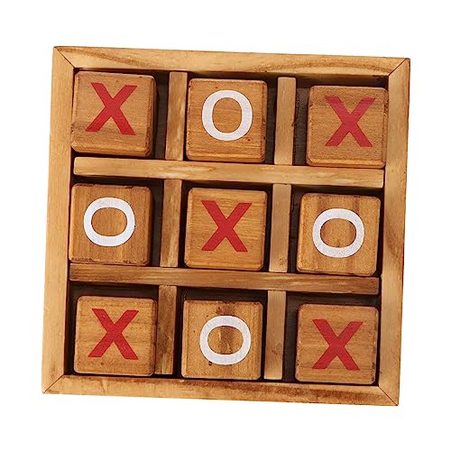Kisangel 1Satz Toe Holz Brettspiel für Erwachsene Familienfreizeitspiel und Lernfördernd Ab Jahren aus Hochwertigem Holz Gefertigt Kisangel 1Satz Toe Holz Brettspiel für Erwachsene Familienfreizeitspiel und Lernfördernd Ab Jahren aus Hochwertigem Holz Gefertigt von Kisangel