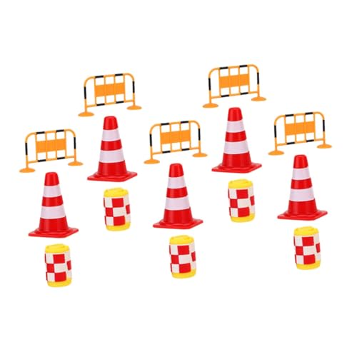 Kisangel 1Satz Verkehrsschilder Für Teiliges Mit Roten Kegeln Orangen Schutzbarrieren Und Gelben Pylonen Fördert Kreatives Und Kognitive Fähigkeiten Kisangel 1Satz Verkehrsschilder Für Teiliges Mit Roten Kegeln Orangen Schutzbarrieren Und Gelben Pylonen Fördert Kreatives Und Kognitive Fähigkeiten von Kisangel