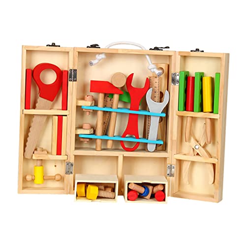 Kisangel 1Satz Werkzeugset Für Rollenspielspielzeug Mit Montage Und Konstruktionsmöglichkeiten Für Kreatives Lernen Und Technische Für Jungen Und Fördert von Kisangel