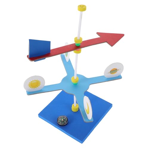 Kisangel 1Satz Windfahnen Experimentierkasten für DIY Wissenschaftsspielzeug Technik Interesse und Feinmotorik der Grundschule von Kisangel