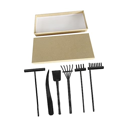Kisangel 1Satz Zen Garten Rechen Set Teiliges Set Für Schreibtischdekoration Und Meditation Leichtes Und Kompaktes Design Für Kreative Sandgestaltungen Und Stressabbau Kisangel 1Satz Zen Garten Rechen Set Teiliges Set Für Schreibtischdekoration Und Meditation Leichtes Und Kompaktes Design Für Kreative Sandgestaltungen Und Stressabbau von Kisangel