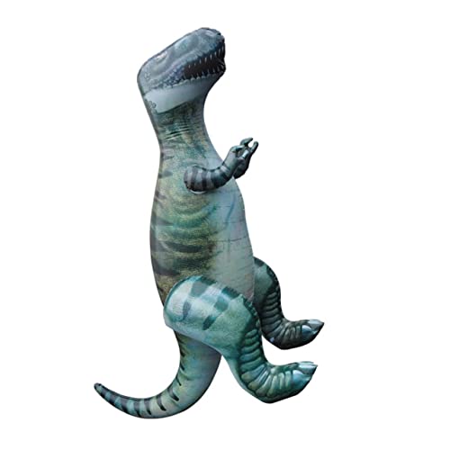 Kisangel 1Stück Aufblasbarer Dinosaurier Wassersprinkler für Garten Strand und Pool Perfektes Partyspielzeug für Einfach zu Bedienen Gartenschläuche Anschließbar von Kisangel