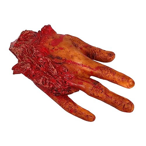 Kisangel 1Stück Bloody Organ Lunch Box Gefälschte Abgetrennte Hand für Halloween Gruselige Dekoration für Spukhaus und Kostümpartys aus Langlebigem PU Material Realistische Details Kisangel 1Stück Bloody Organ Lunch Box Gefälschte Abgetrennte Hand für Halloween Gruselige Dekoration für Spukhaus und Kostümpartys aus Langlebigem PU Material Realistische Details von Kisangel