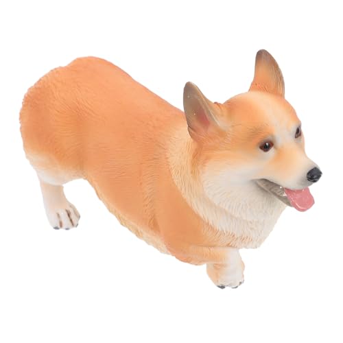 Kisangel 1Stück Corgi Hund Modell Hochwertige Simulation Corgi Für Niedliche Dekoration Für Zuhause Zur Tiererziehung Und Partygestaltung von Kisangel