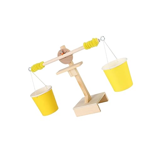 Kisangel 1Stück DIY Holz Balkenwaage Bildungsspielzeug Für Experimentelles Lernspielzeug Physik Und Mathematik Für Kreative DIY Projekte Und Experimente von Kisangel