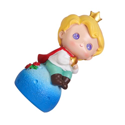 Kisangel 1Stück Geburtstagskuchen Harz Cartoon Figurine Kreative Tortenverzierung für Kindergeburtstag Süßes Design Langlebig und Anpassbar für Verschiedene Kuchenstile von Kisangel