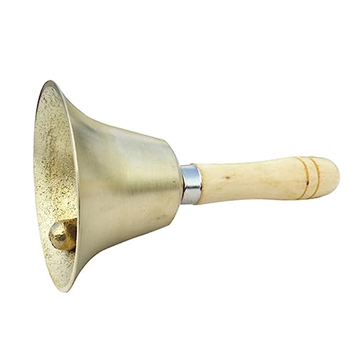 Kisangel 1Stück Holzgriff Babyrassel Mit Shaker Glocke Handglocke Für Neugeborene Muskulatur Und Koordination Zur Babyparty Für Ersten Kisangel 1Stück Holzgriff Babyrassel Mit Shaker Glocke Handglocke Für Neugeborene Muskulatur Und Koordination Zur Babyparty Für Ersten von Kisangel