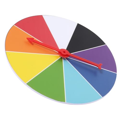 Kisangel 1Stück Kreatives Preisrad Drehbares Für Partys Spiele Und Verlosungen Wandmontierbares Tool Mit Individuell Gestaltbarem Teller Kisangel 1Stück Kreatives Preisrad Drehbares Für Partys Spiele Und Verlosungen Wandmontierbares Tool Mit Individuell Gestaltbarem Teller von Kisangel