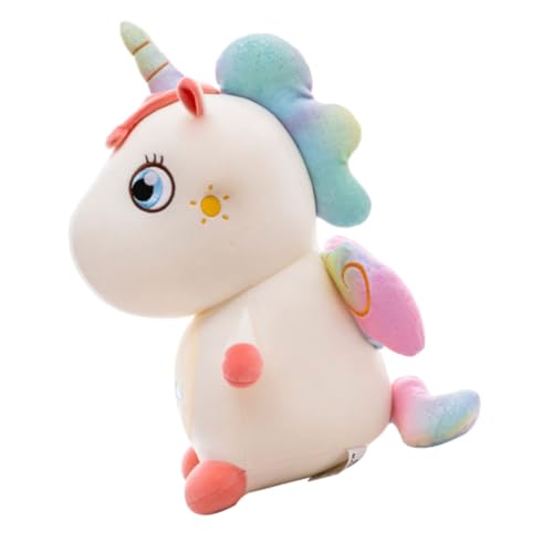 Kisangel 1Stück Weißes Einhorn Plüschspielzeug Entzückende Einhorn Weiches Kuscheltier Für Dekoratives Plüschtier Für Spielzimmer Und Schlafzimmer Kisangel 1Stück Weißes Einhorn Plüschspielzeug Entzückende Einhorn Weiches Kuscheltier Für Dekoratives Plüschtier Für Spielzimmer Und Schlafzimmer von Kisangel
